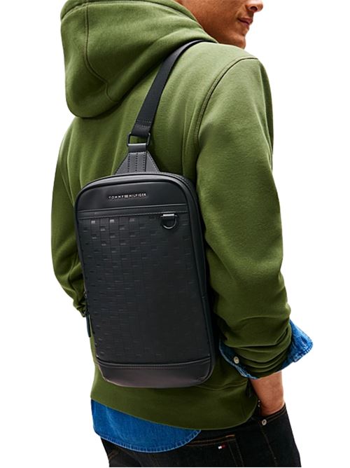 Zaino monospalla Tommy Hilfiger | AM0AM14024BDS